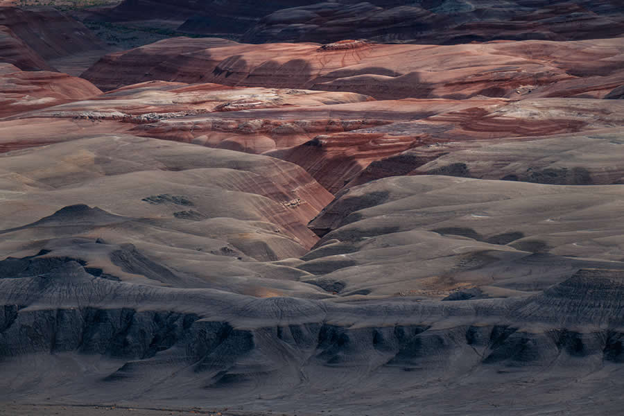 Artistic Majesty of the Utah Badlands by Sarfraz Durrani