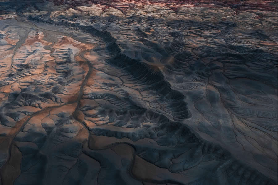 Artistic Majesty of the Utah Badlands by Sarfraz Durrani