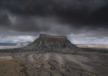 Artistic Majesty of the Utah Badlands by Sarfraz Durrani