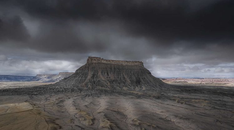 Artistic Majesty of the Utah Badlands by Sarfraz Durrani