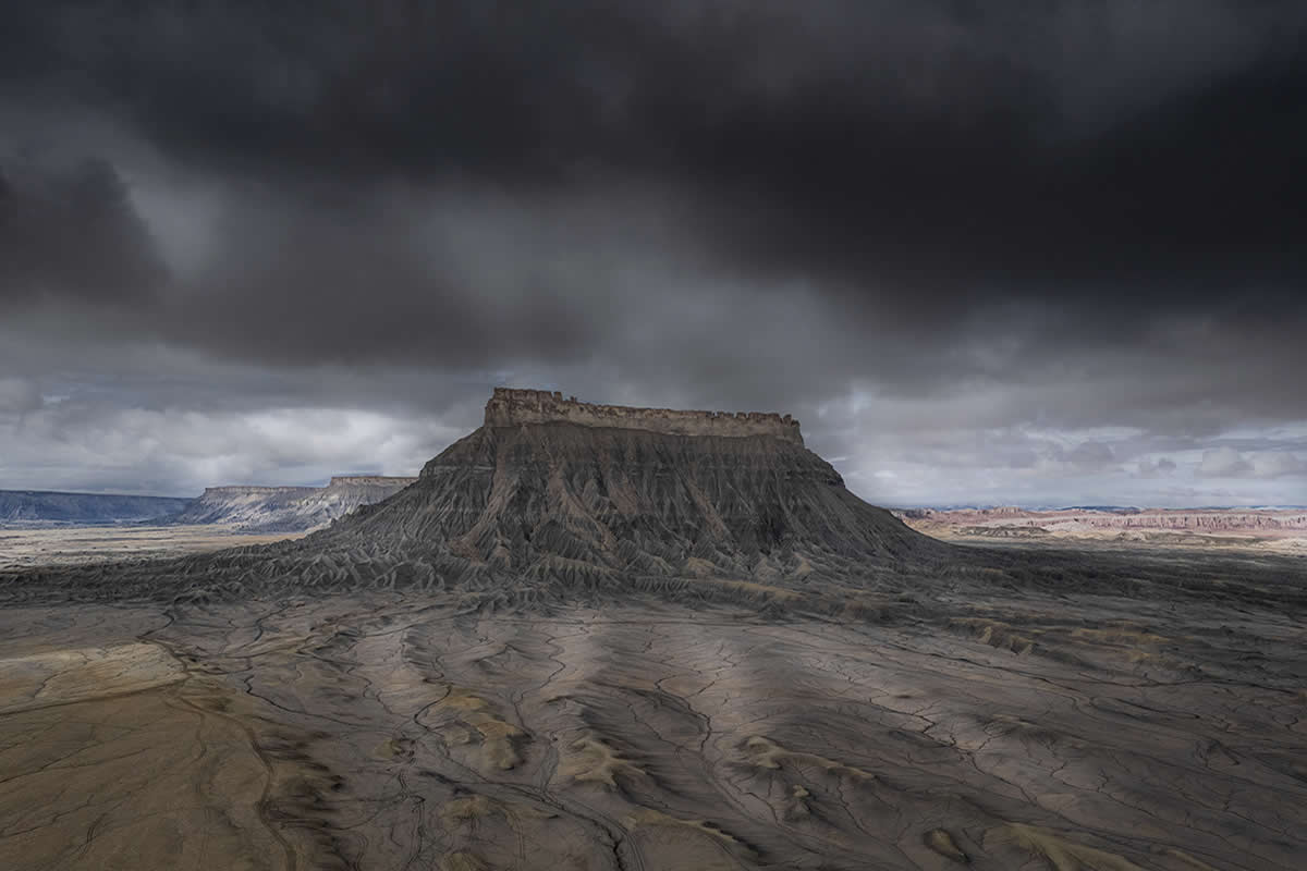 Artistic Majesty of the Utah Badlands by Sarfraz Durrani