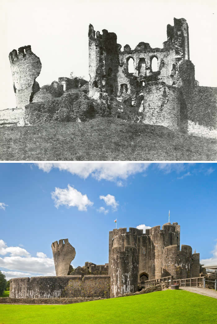 Historical Places Changed Beyond Recognition