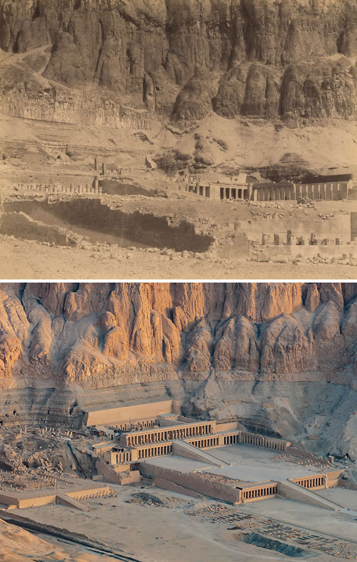 Historical Places Changed Beyond Recognition