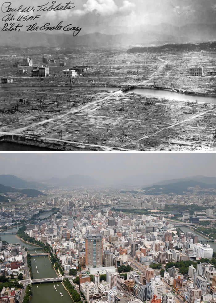 Historical Places Changed Beyond Recognition