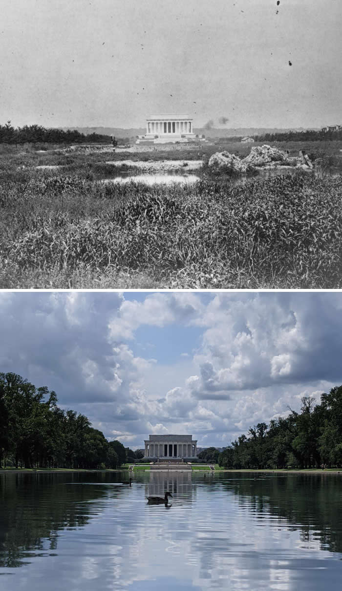 Historical Places Changed Beyond Recognition