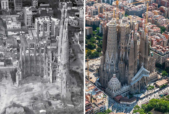 Historical Places Changed Beyond Recognition