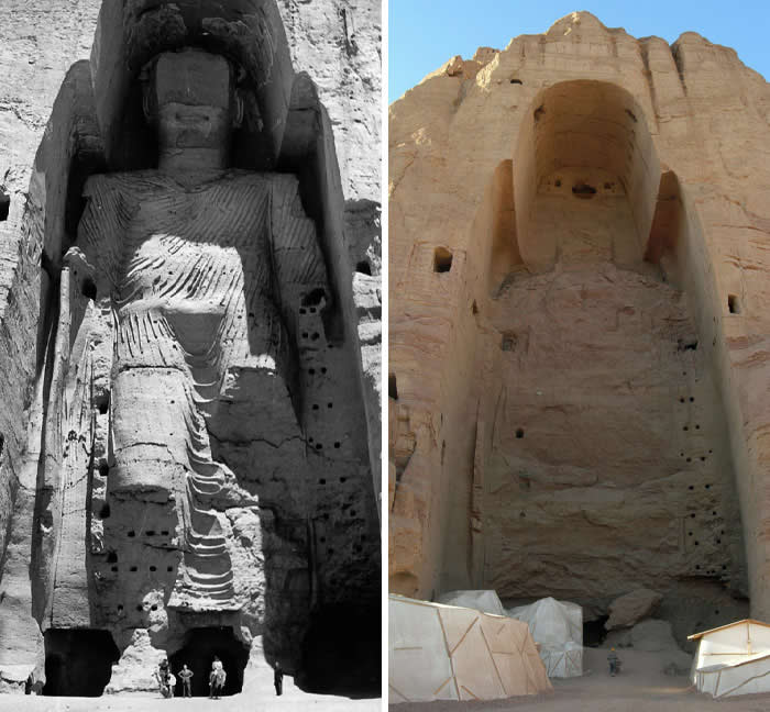 Historical Places Changed Beyond Recognition