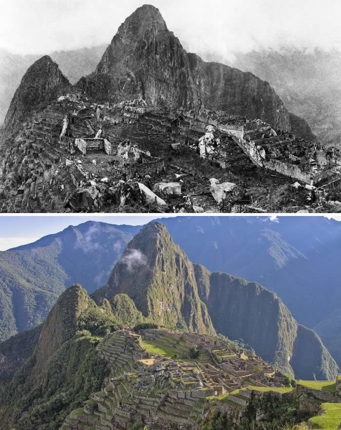 Historical Places Changed Beyond Recognition