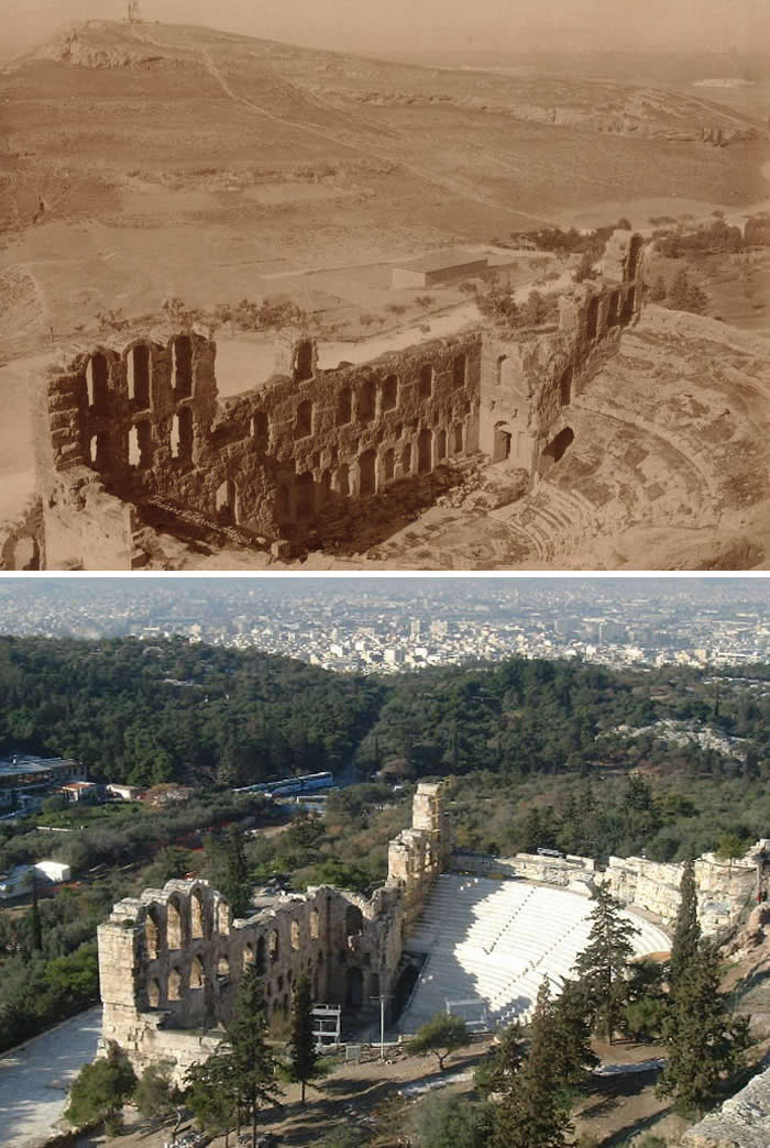 Historical Places Changed Beyond Recognition