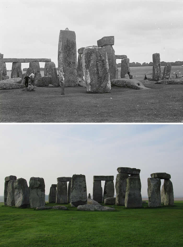 Historical Places Changed Beyond Recognition