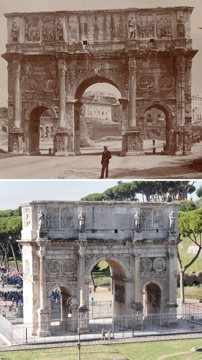 Historical Places Changed Beyond Recognition