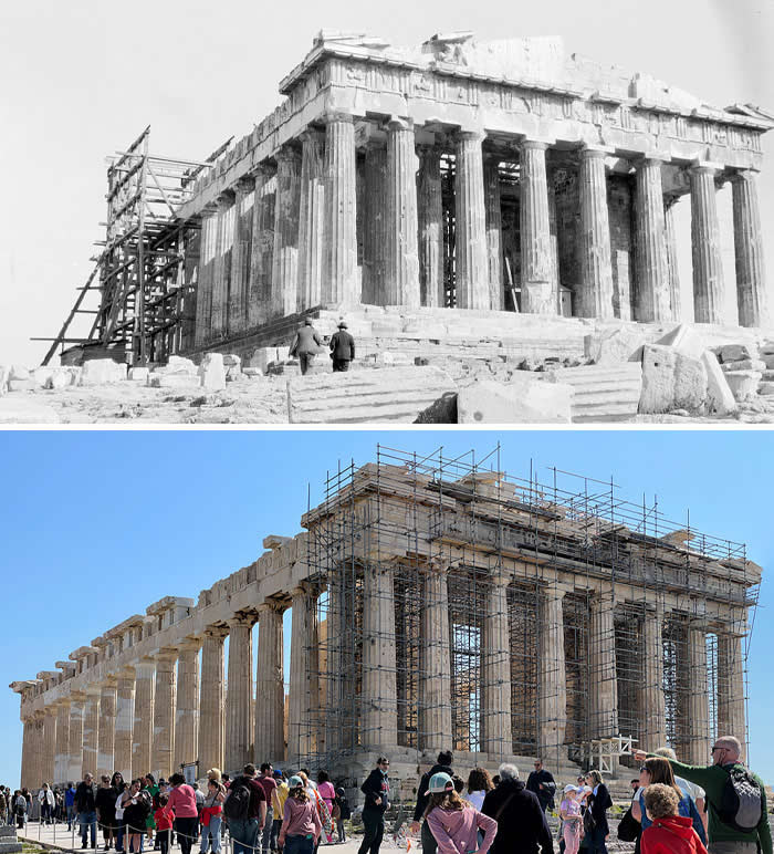 Historical Places Changed Beyond Recognition