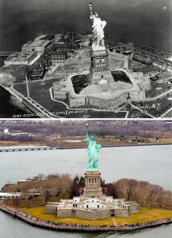 Historical Places Changed Beyond Recognition