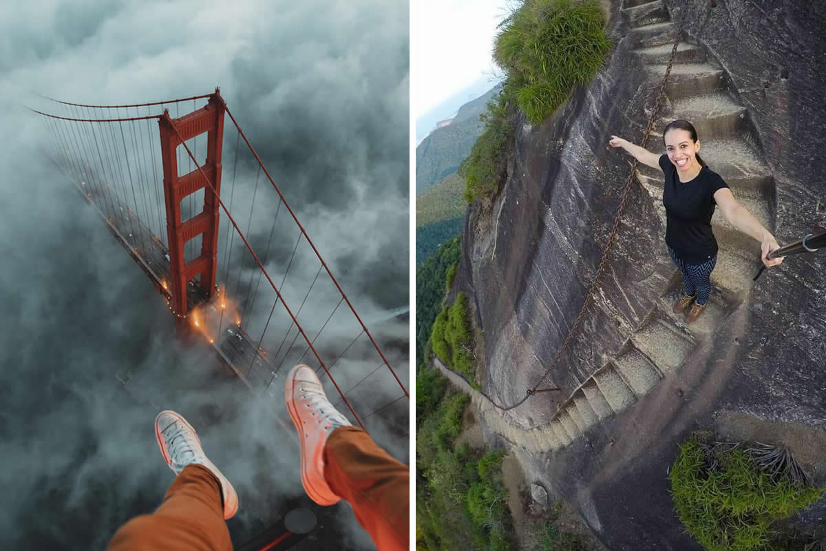 Jaw-Dropping Photos Taken from Dizzying Heights