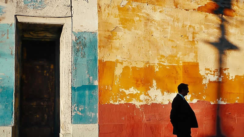 Master Color Street Photographer Saul Leiter