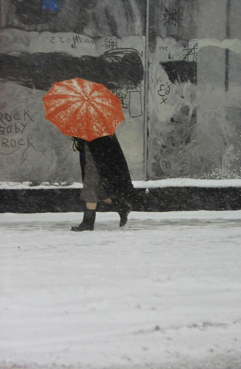 Master Color Street Photographer Saul Leiter