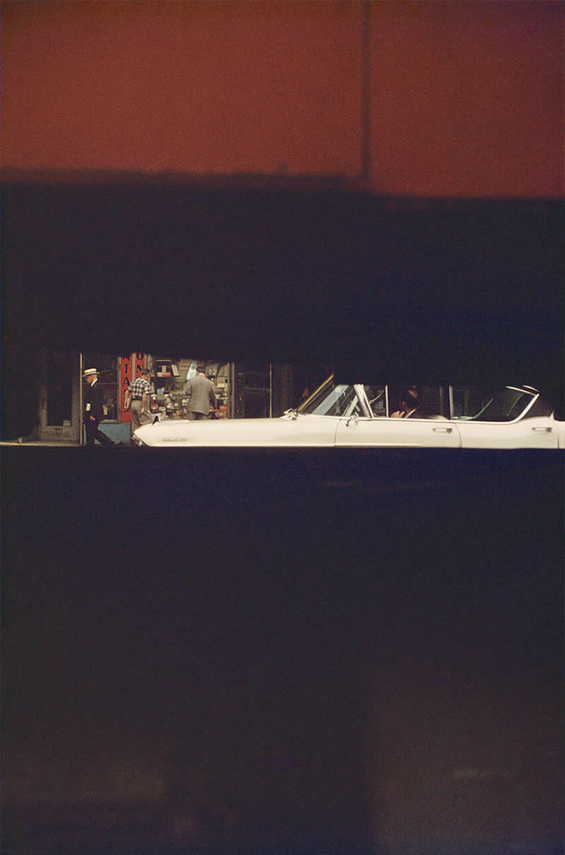 Master Color Street Photographer Saul Leiter