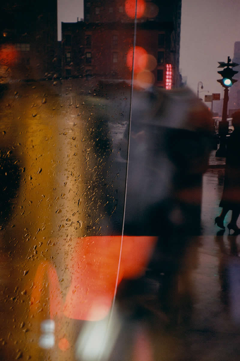 Master Color Street Photographer Saul Leiter