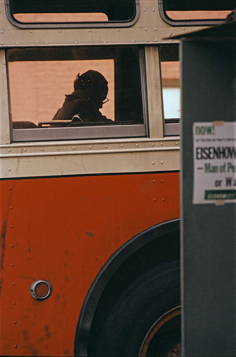 Master Color Street Photographer Saul Leiter