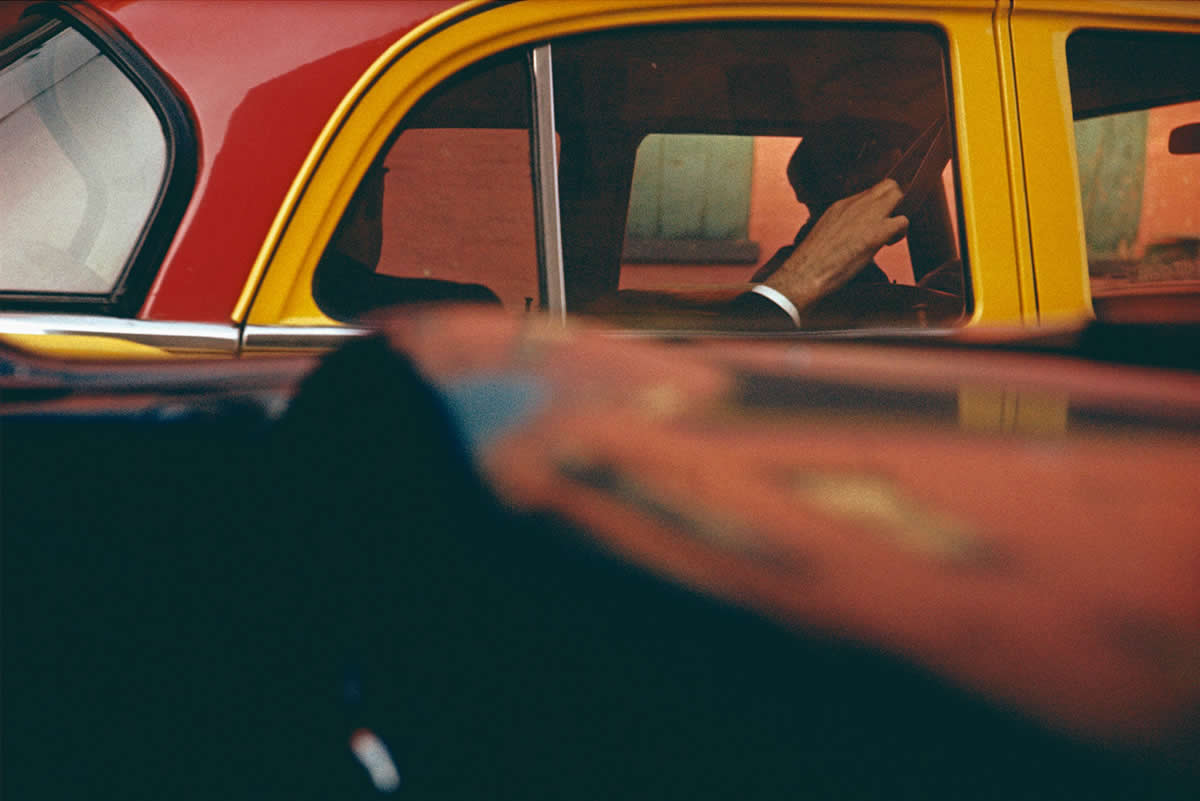 Master Color Street Photographer Saul Leiter