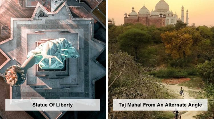 Unseen Views of Iconic Landmarks