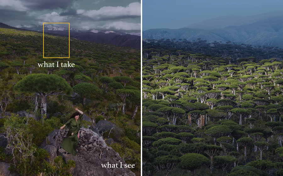 Magical Photos of What I see vs What I Get by Kristina Makeeva