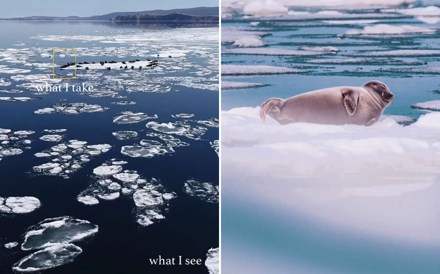 Magical Photos of What I see vs What I Get by Kristina Makeeva