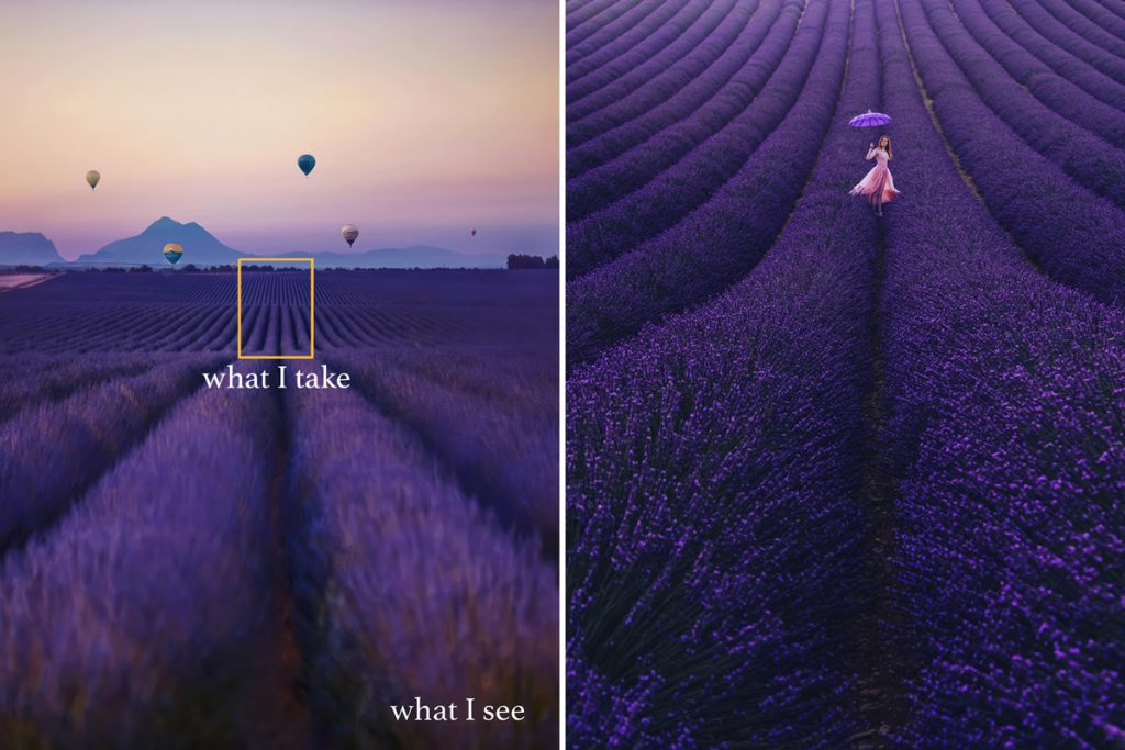 Magical Photos of What I see vs What I Get by Kristina Makeeva