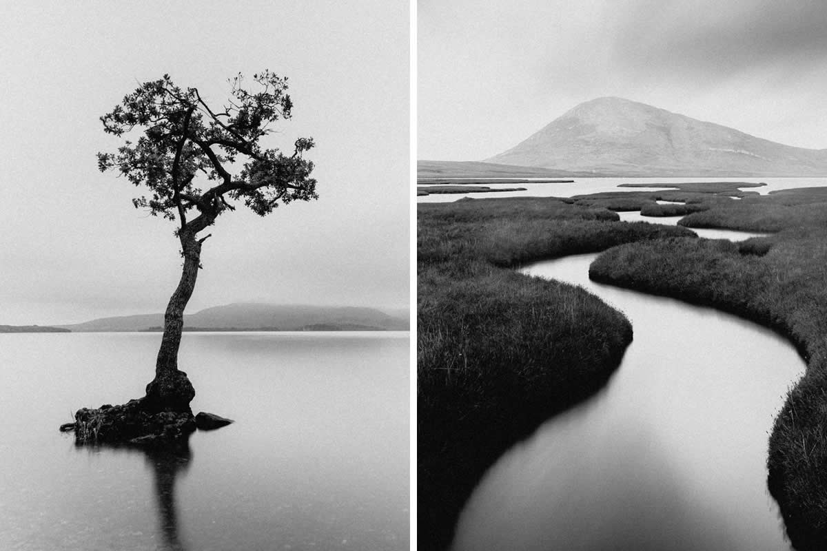 Poetic Black and White Nature Photos of Scotland by Adrian Vila