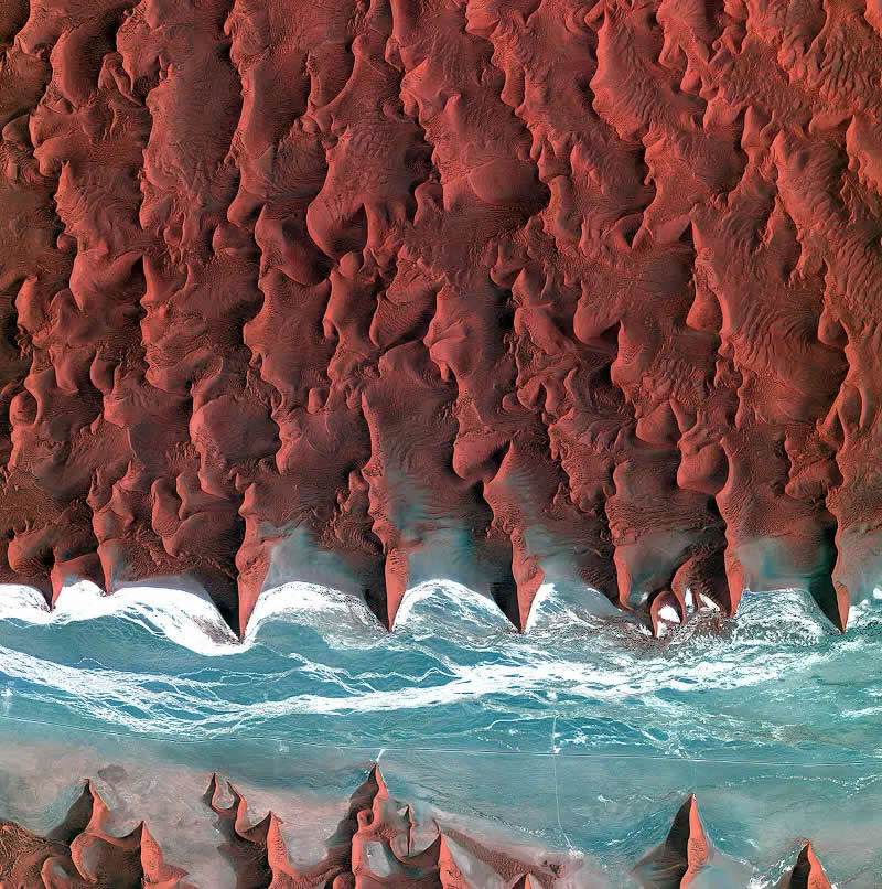 Earth from Space Shared by the European Space Agency