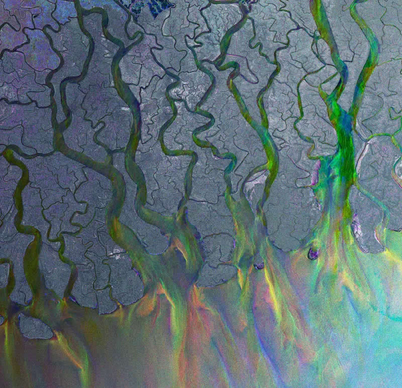 Earth from Space Shared by the European Space Agency