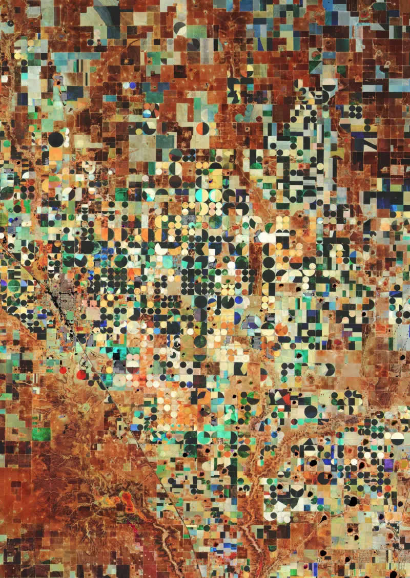 Earth from Space Shared by the European Space Agency