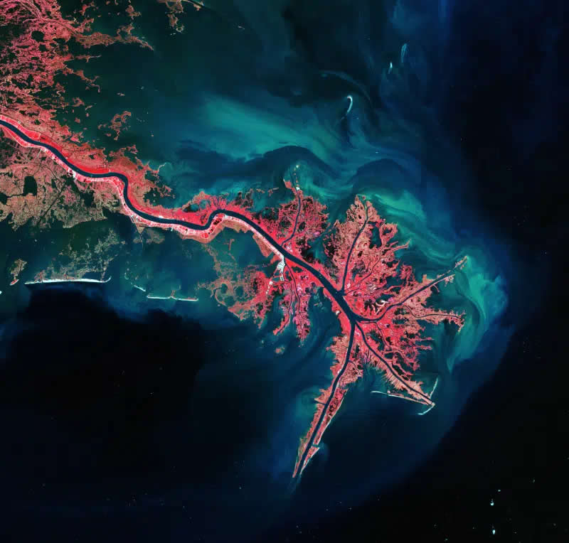 Earth from Space Shared by the European Space Agency