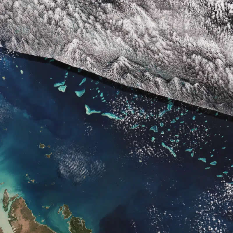 Earth from Space Shared by the European Space Agency