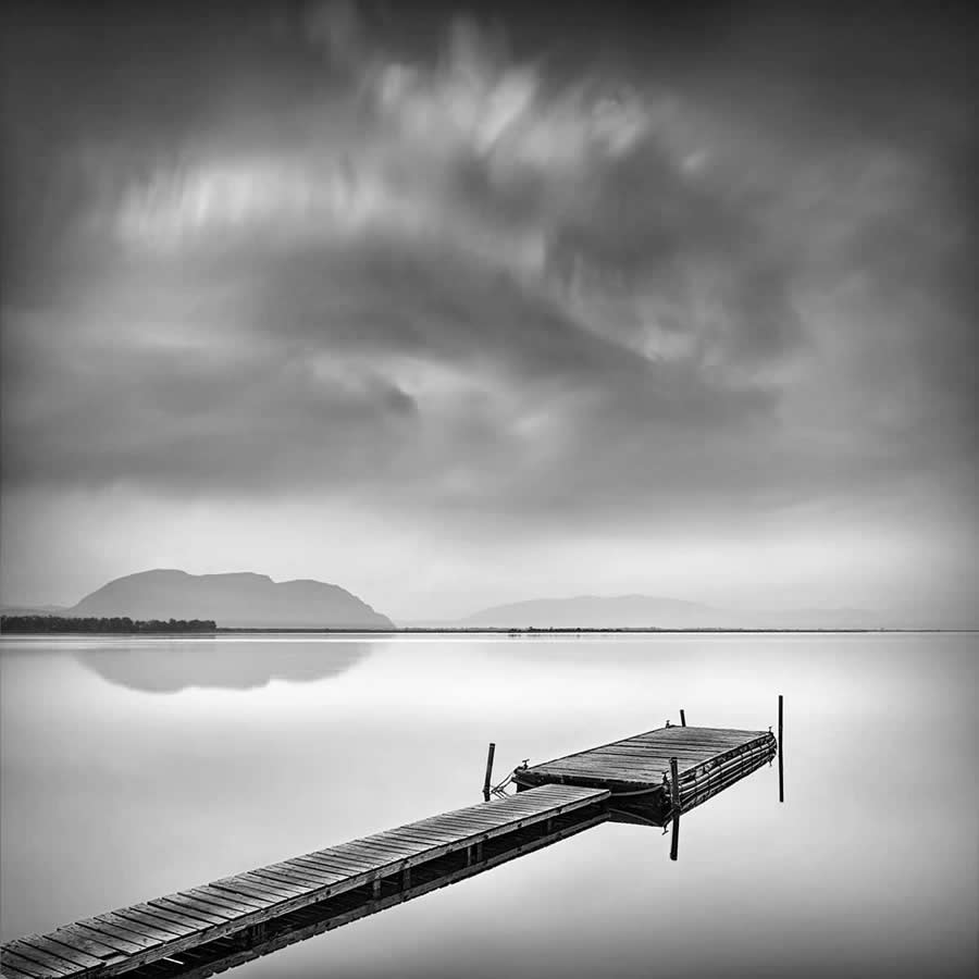 Inspiring Black and White Photos of Mesolongi Lagoon by George Digalakis