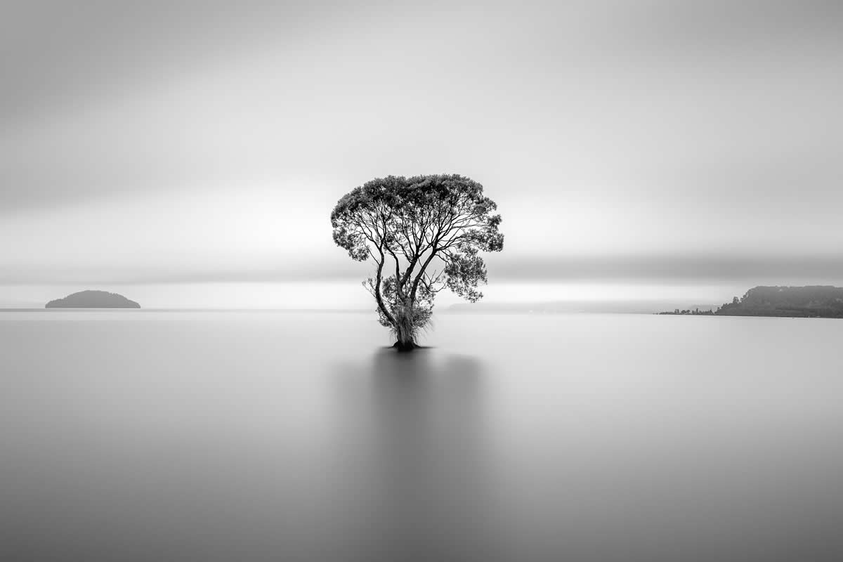Minimalist Black and White Landscapes