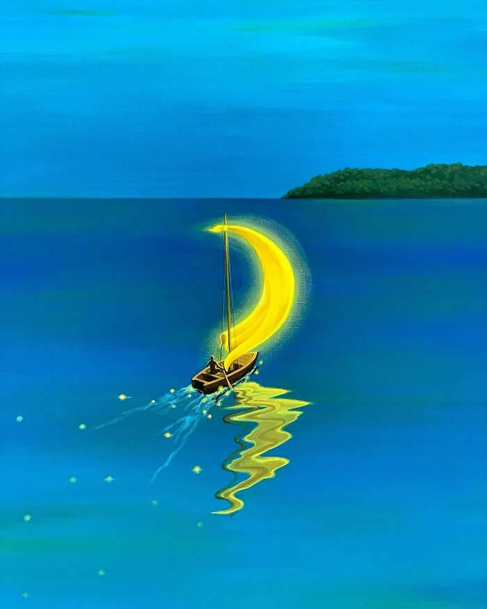 Tranquil Artworks by South Korean Artist Mulgil Kim
