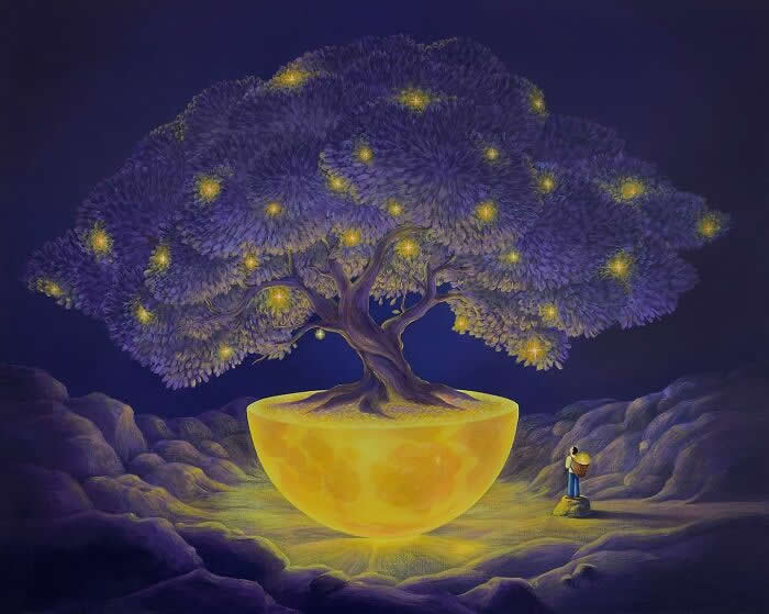 Tranquil Artworks by South Korean Artist Mulgil Kim