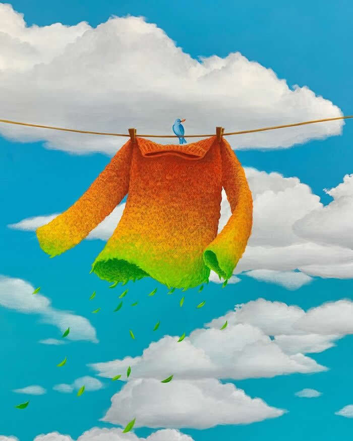 Tranquil Artworks by South Korean Artist Mulgil Kim