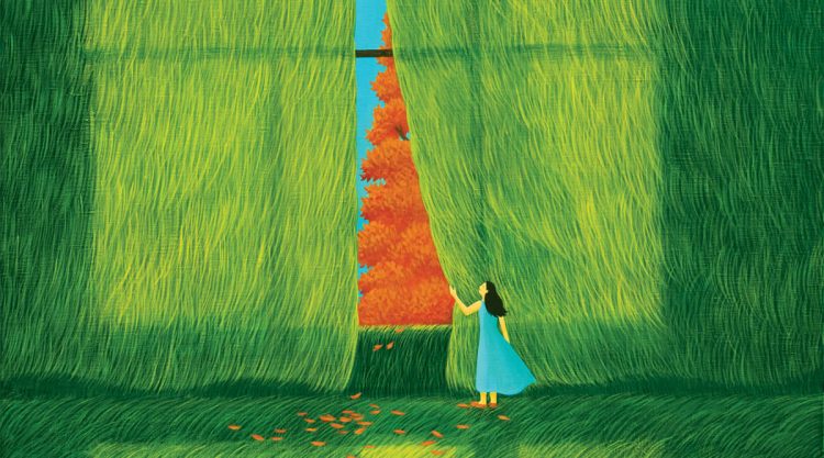 Tranquil Artworks by South Korean Artist Mulgil Kim