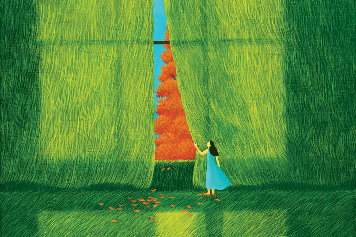 Tranquil Artworks by South Korean Artist Mulgil Kim