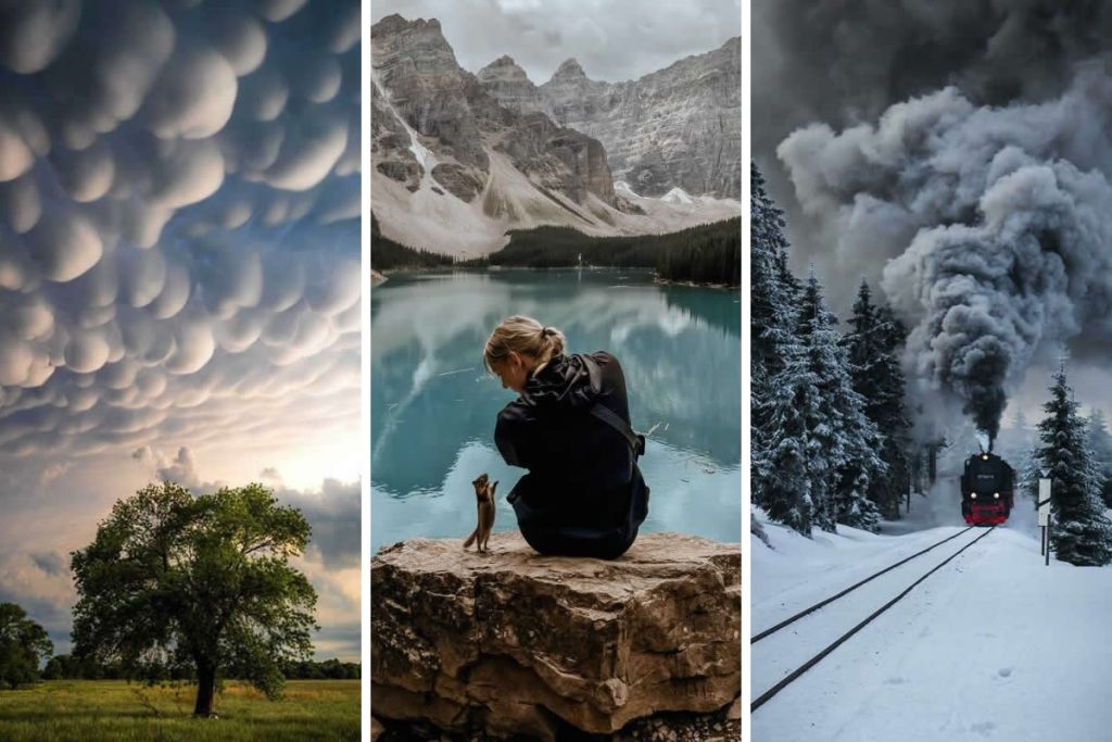 Nature and Life Created Picture-Perfect Wonders
