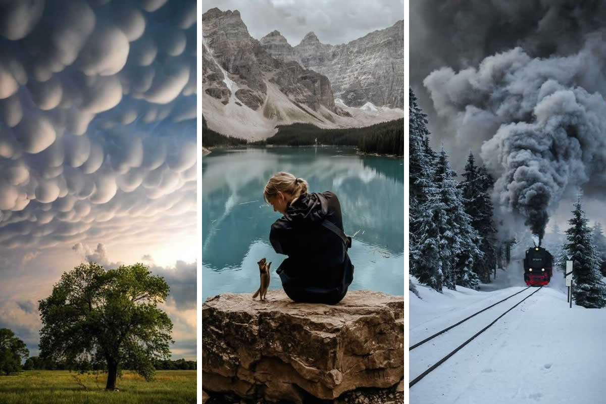 25 Breathtaking Wonders Captured When Nature and Life Worked in Harmony
