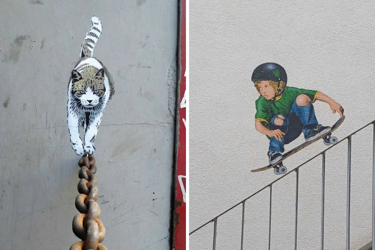 Brilliant Street Artworks That Show Creativity