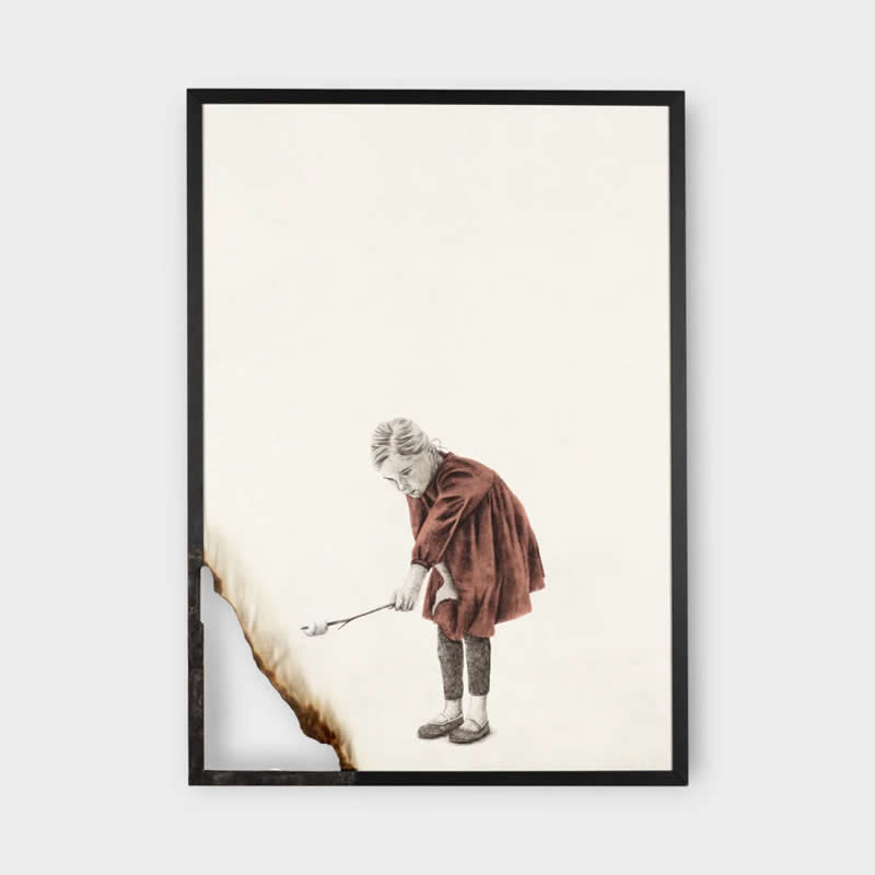 Experimental Frames by Andrew Scott That Break Artistic Boundaries