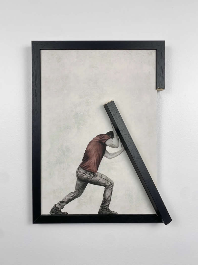 Experimental Frames by Andrew Scott That Break Artistic Boundaries