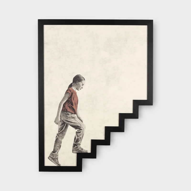 Experimental Frames by Andrew Scott That Break Artistic Boundaries