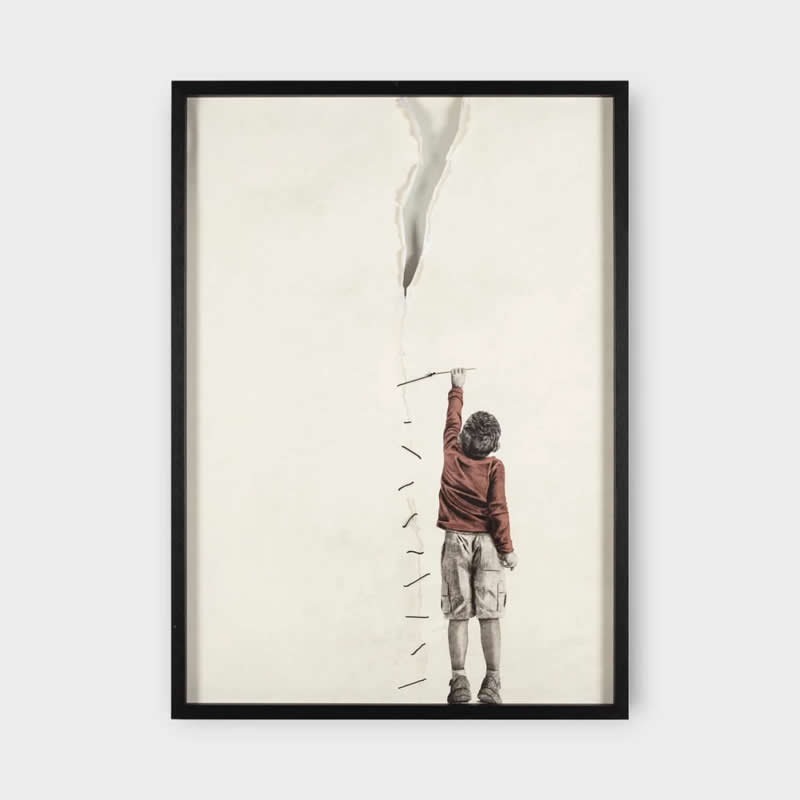 Experimental Frames by Andrew Scott That Break Artistic Boundaries