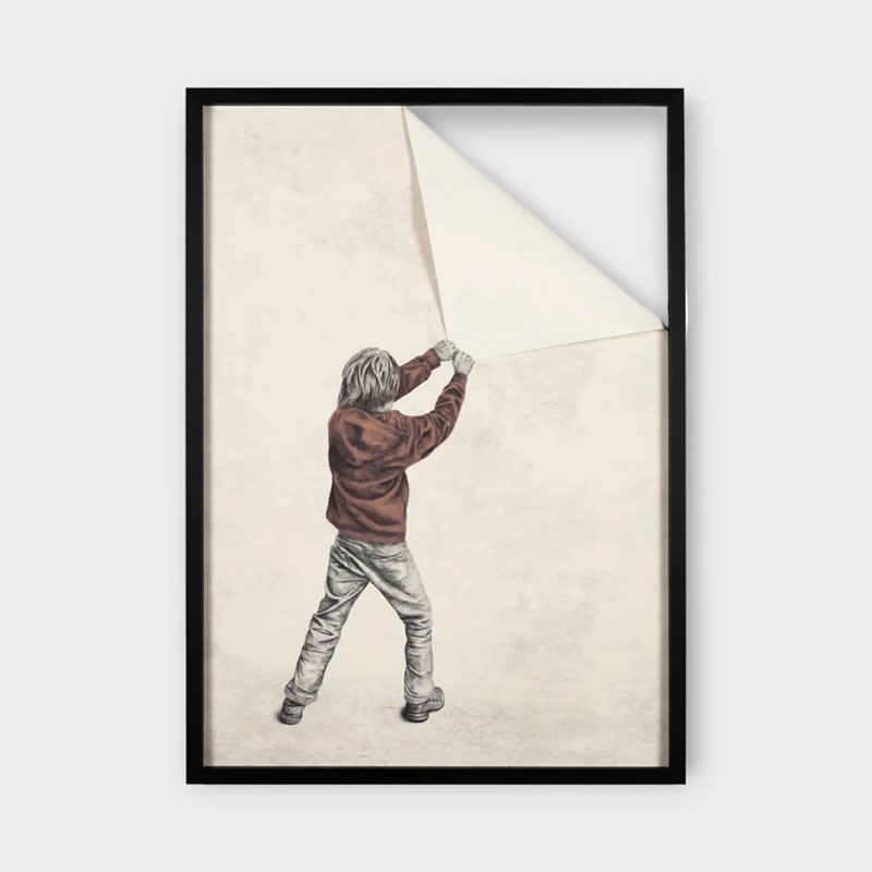 Experimental Frames by Andrew Scott That Break Artistic Boundaries