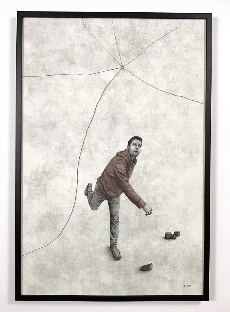 Experimental Frames by Andrew Scott That Break Artistic Boundaries
